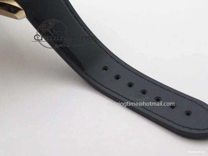 0522 Planet Ocean Professional Rose Gold Liquid Metal V6F 42mm On Black Rubber Strap A Vibrant 8266